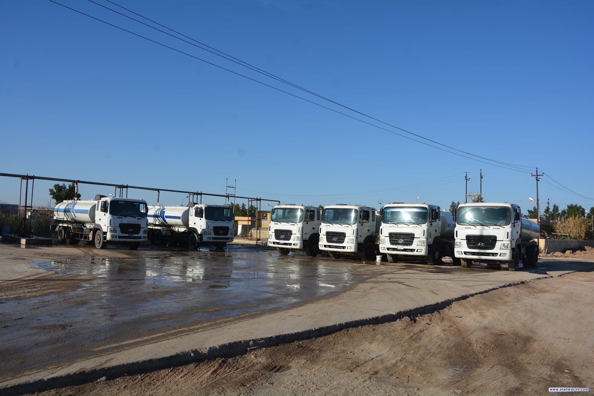 مدير ماء ذي قار يعلن انطلاق حوضيات الماء الى قضاء سيد دخيل